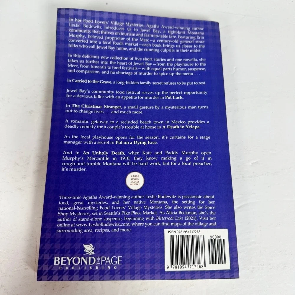 Carried to the Grave & Other Stories Leslie Budewitz 2021‎ Food Lovers Mystery